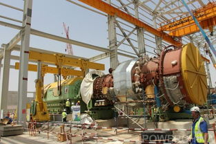 阿曼益贝利项目GT12燃机发电机顺利就位，机电建造稳步推进